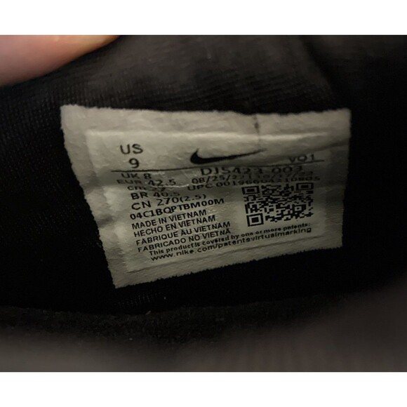 Nike Men Size 9 LeBron 20 Black Metallic Gold Basketball Shoes DJ5423-003 - Picture 9 of 9